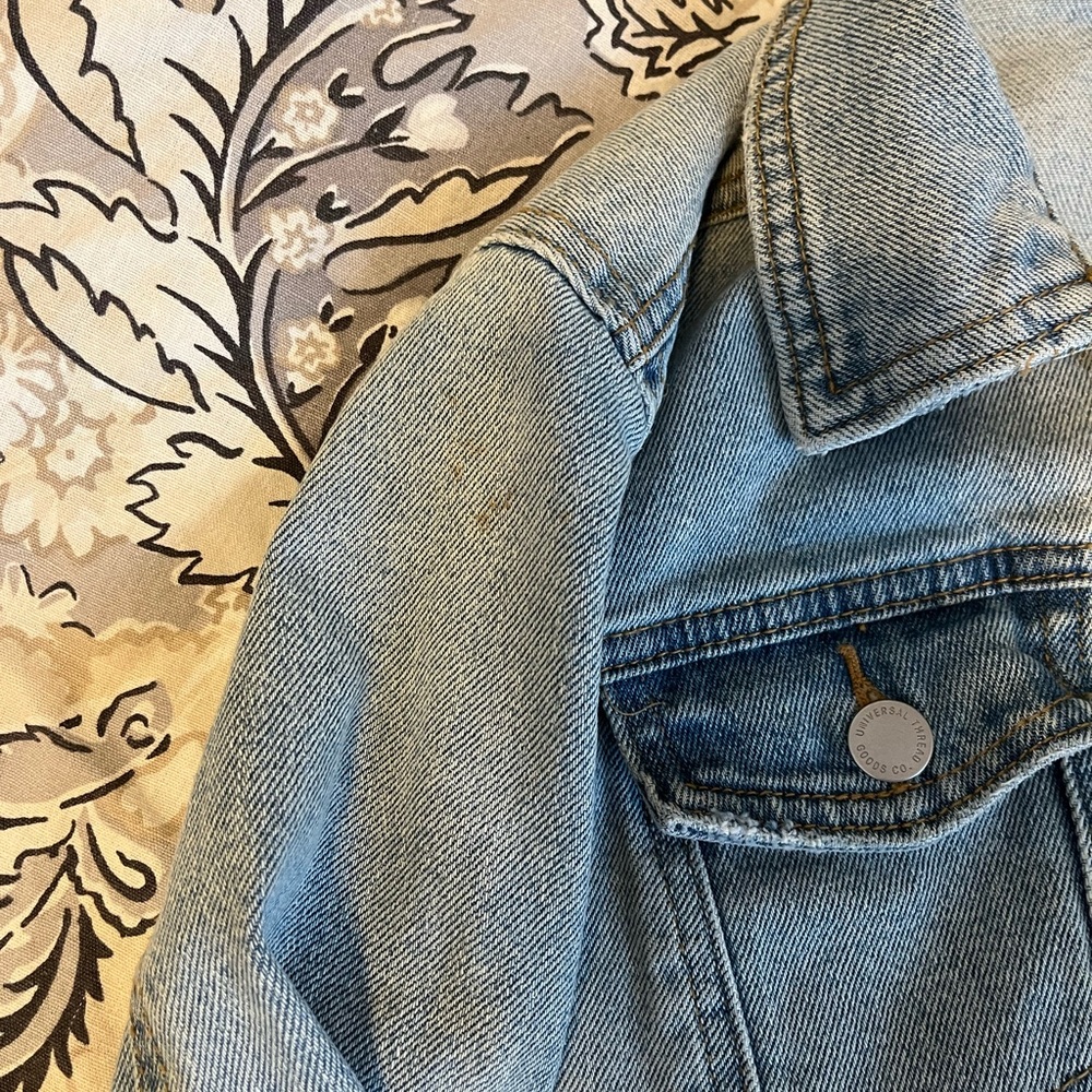 Universal Thread Jean Jacket Coat Small Spring/Fa… - image 5